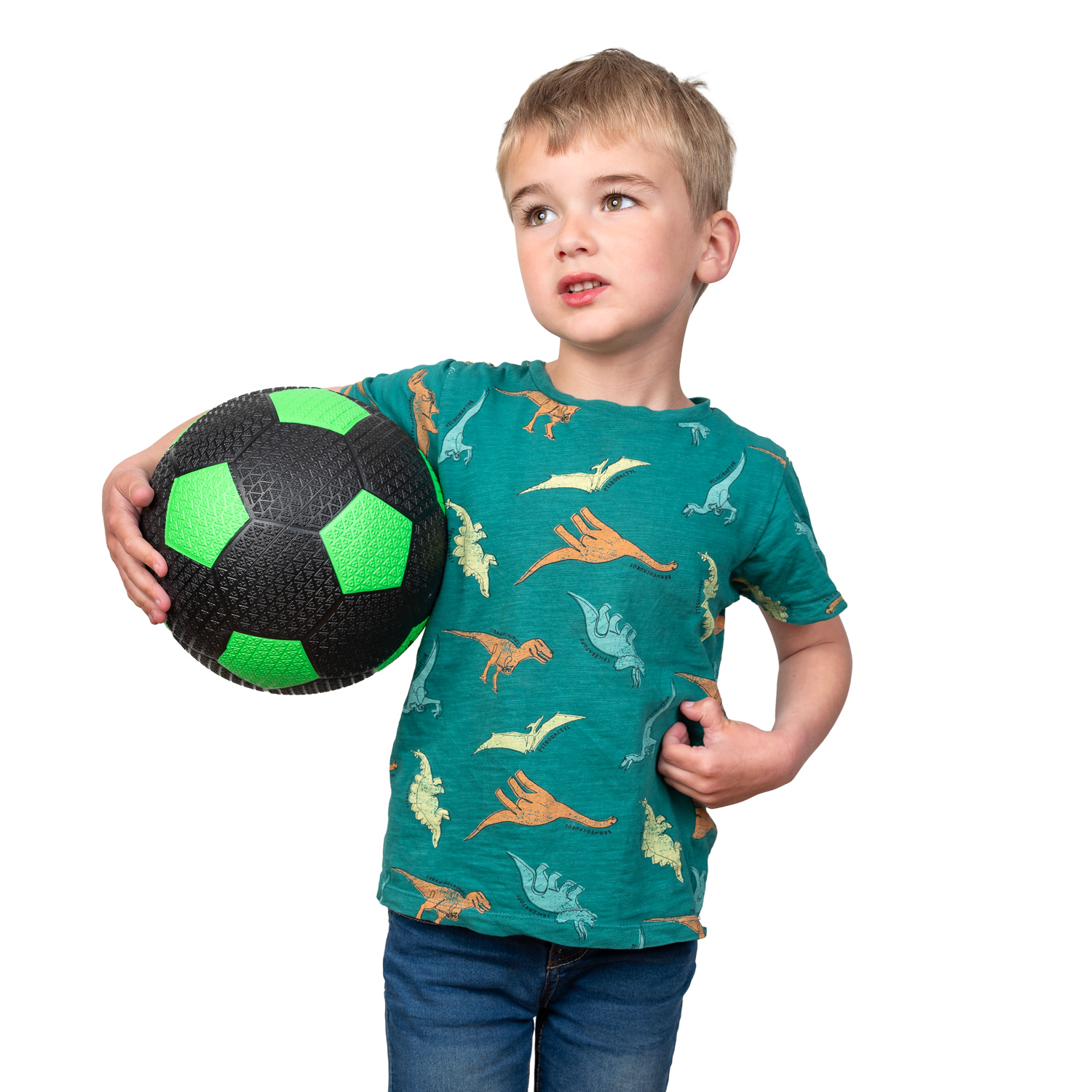 Straatvoetbal Rubber Groen