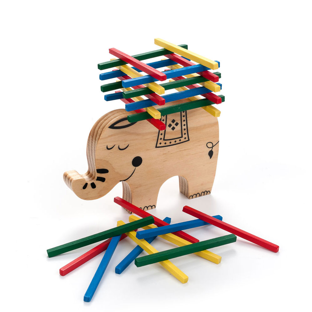 Balancespiel Elefant aus Holz
