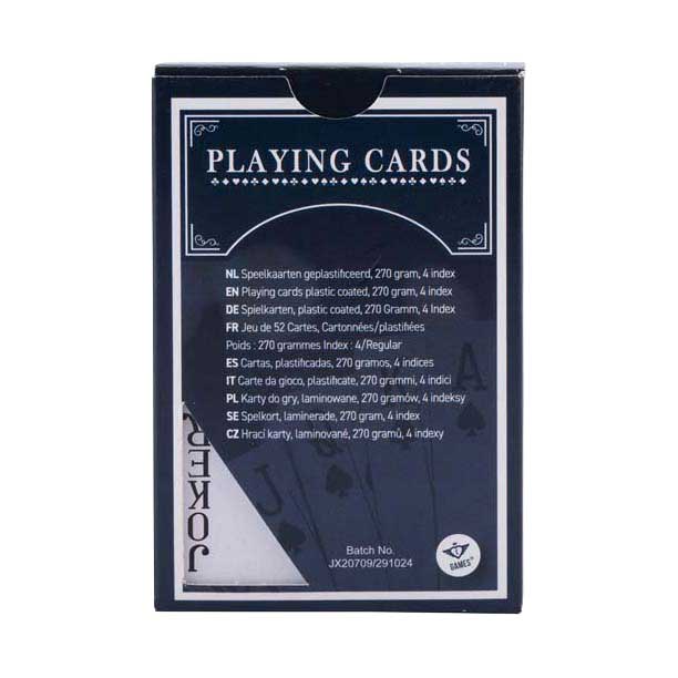 Cartes à jouer plastifiées Longfield