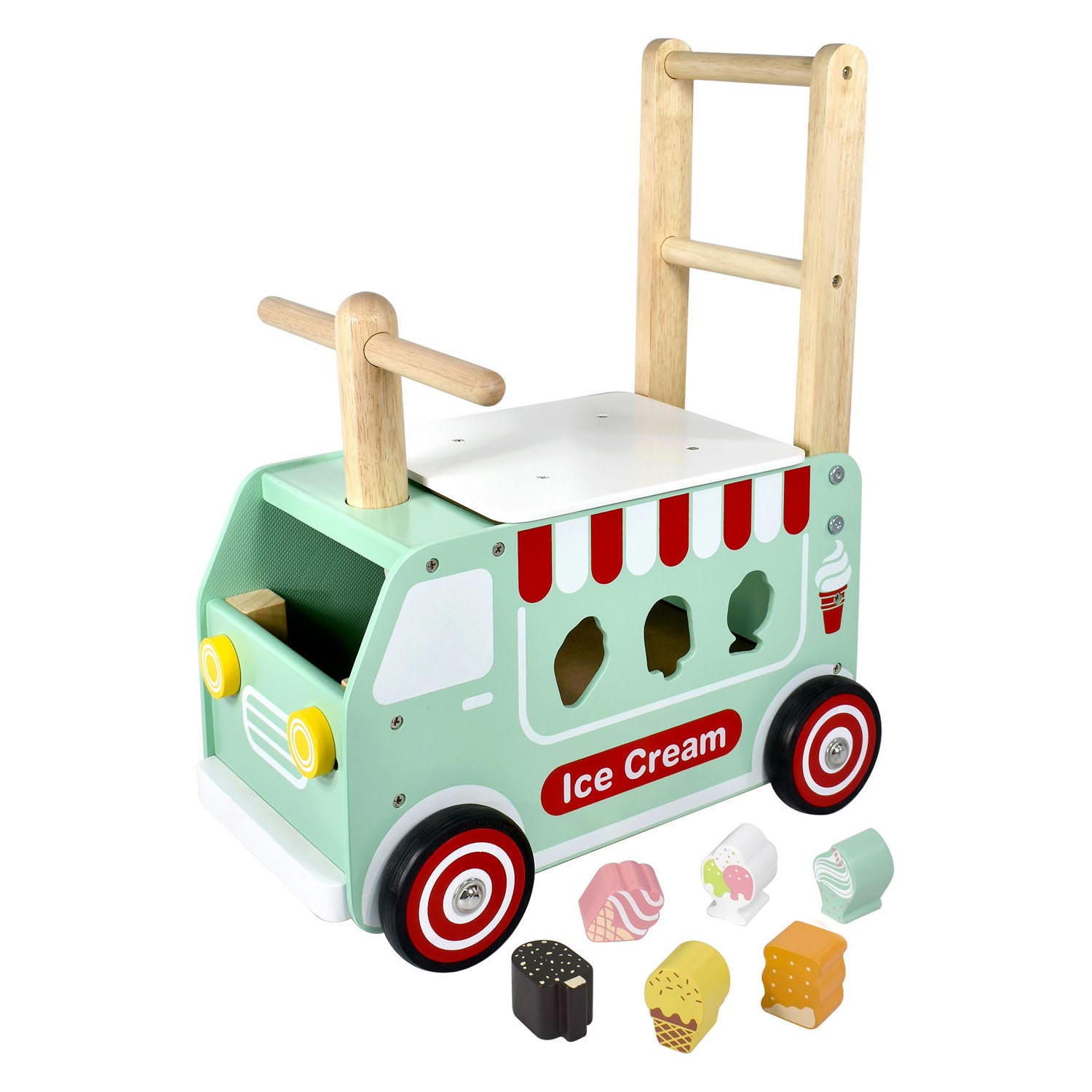 Oeganda Geslagen vrachtwagen Uitdrukking Im Toy Loop- en Duwwagen Ijskar ... | Lobbes Speelgoed België