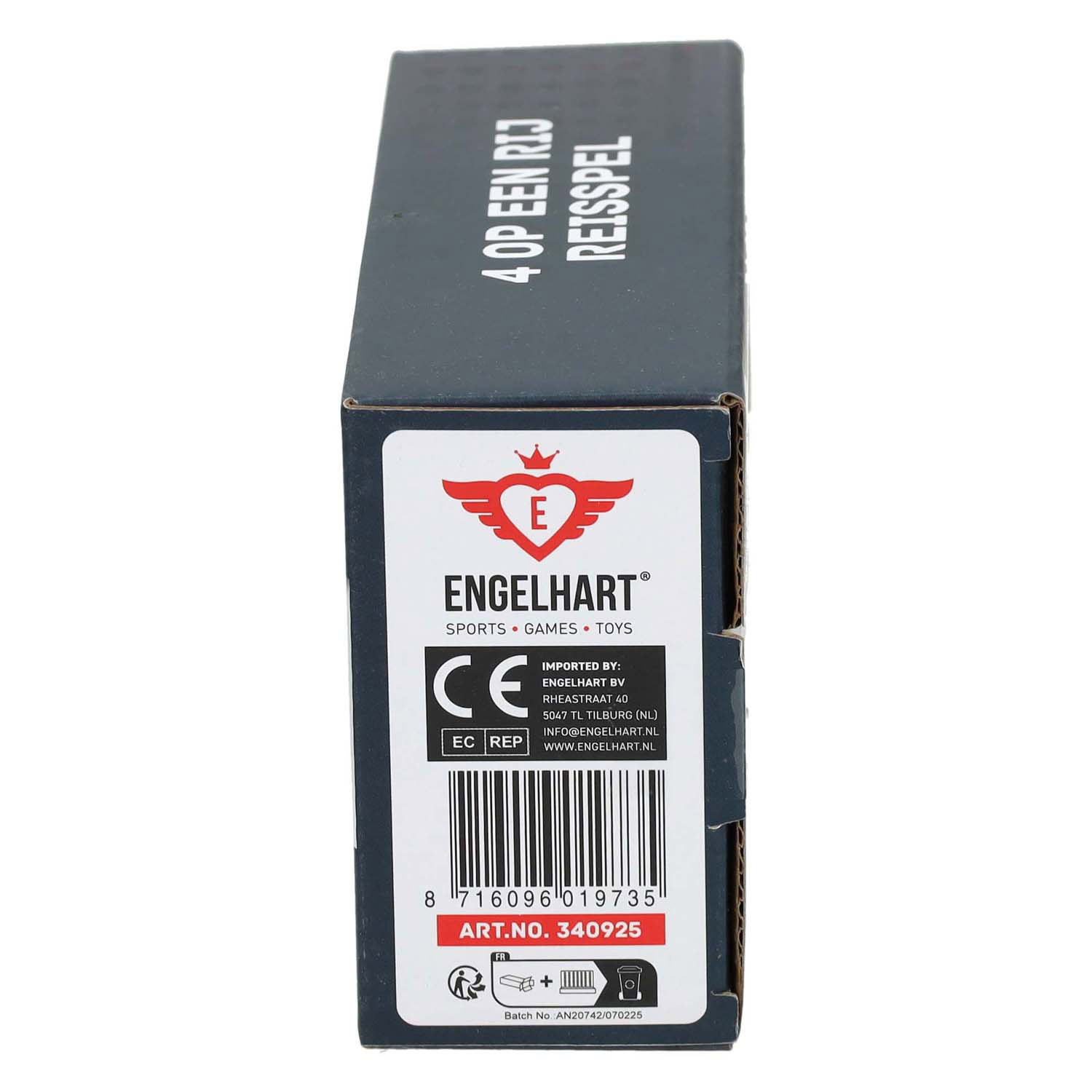 Houten Vier op een Rij-spel