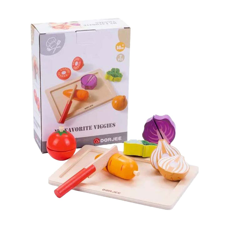 Houten Snijset Groente, 7dlg