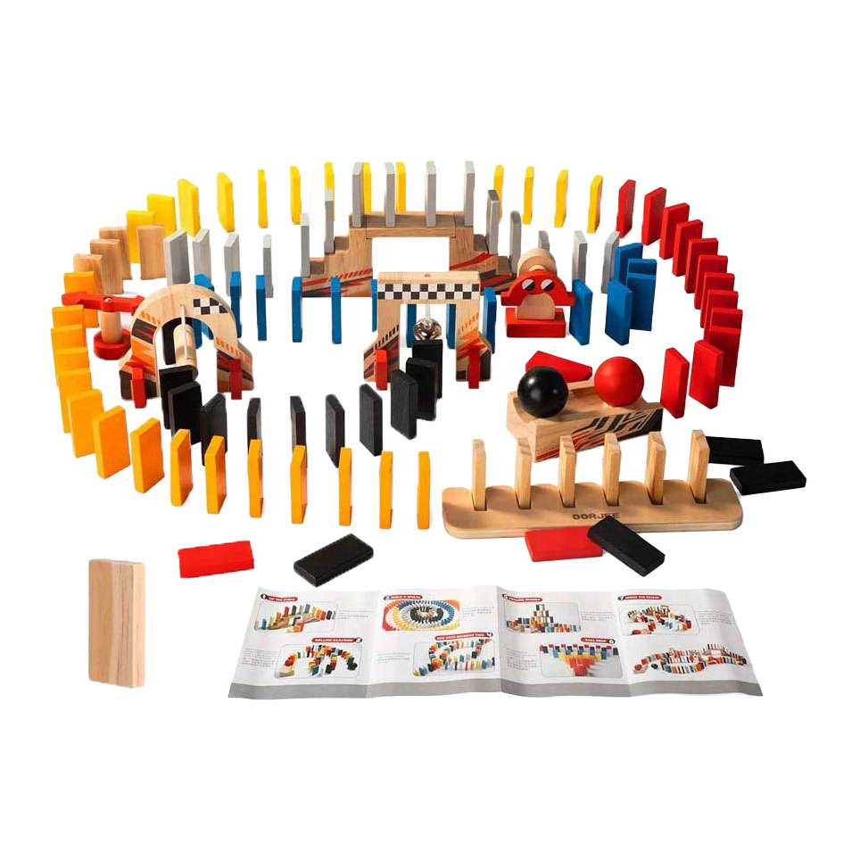 Houten Dominostenen, 115st.