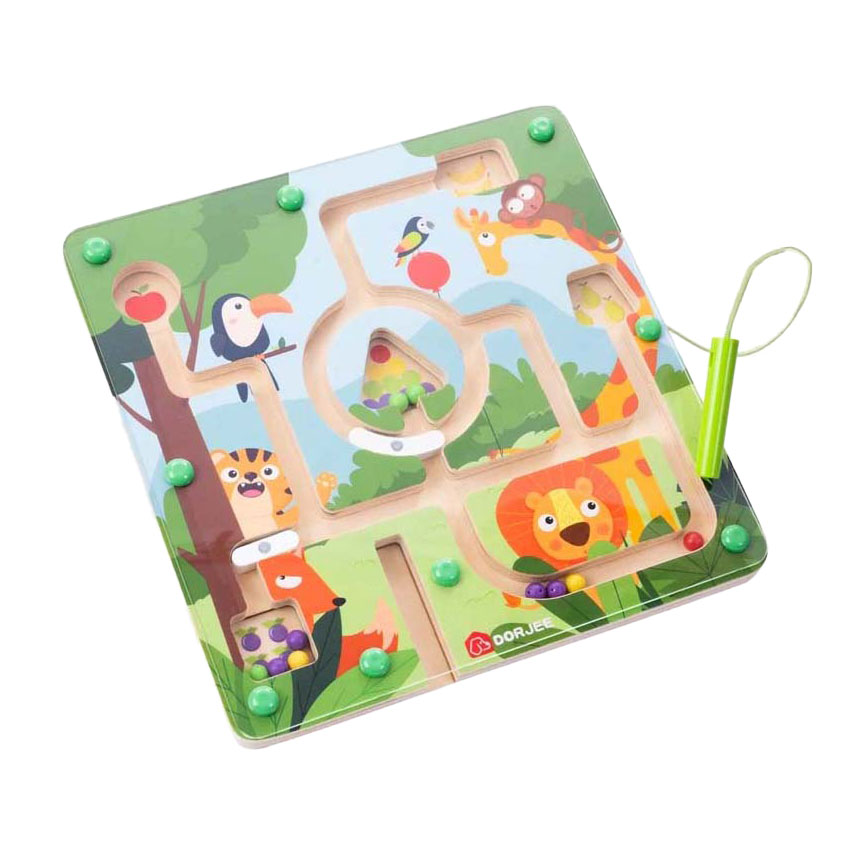 Magnetisch Labyrinth Dieren - 22x22cm
