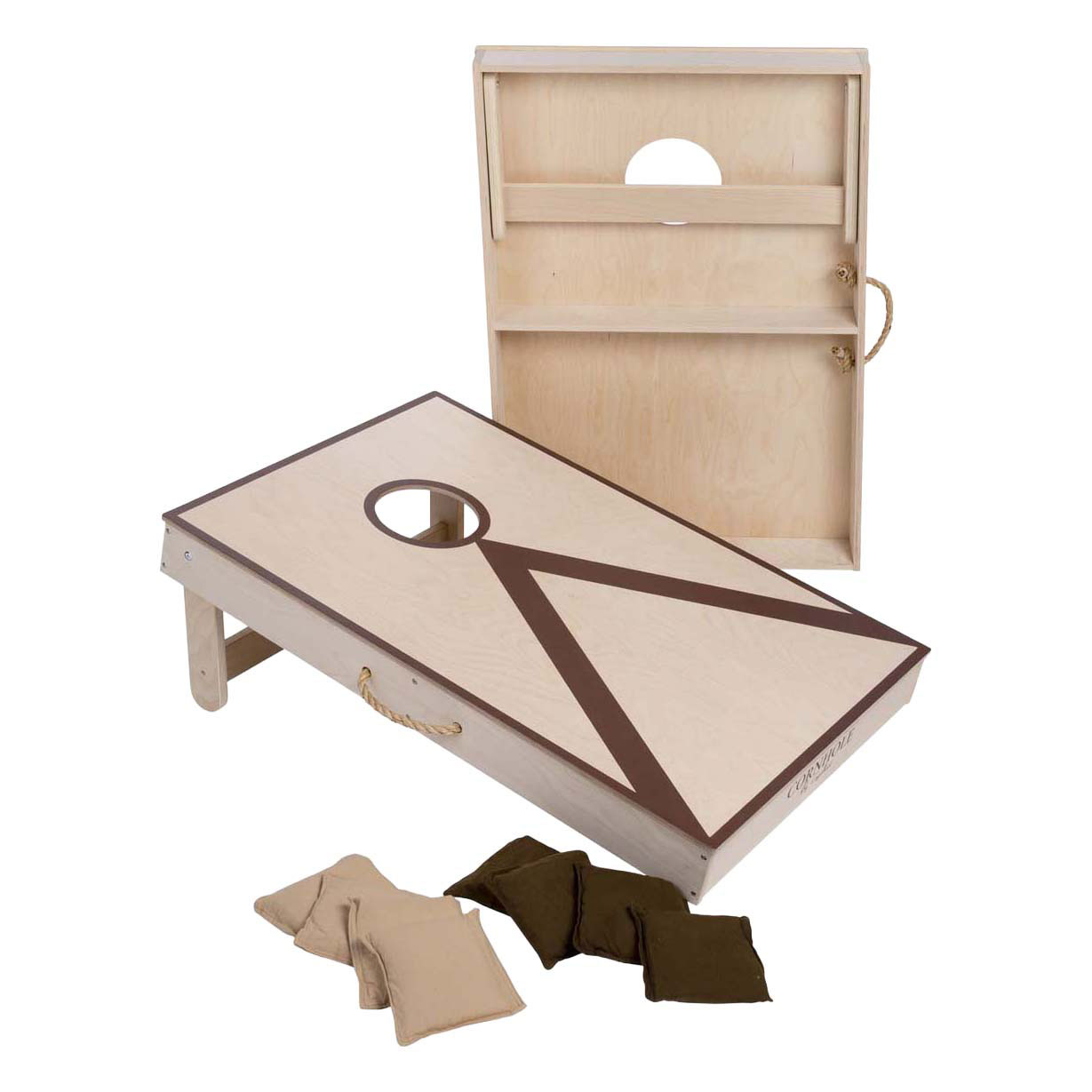 Cornhole Dubbel Werpspel 90x60cm - 2x4 zakjes