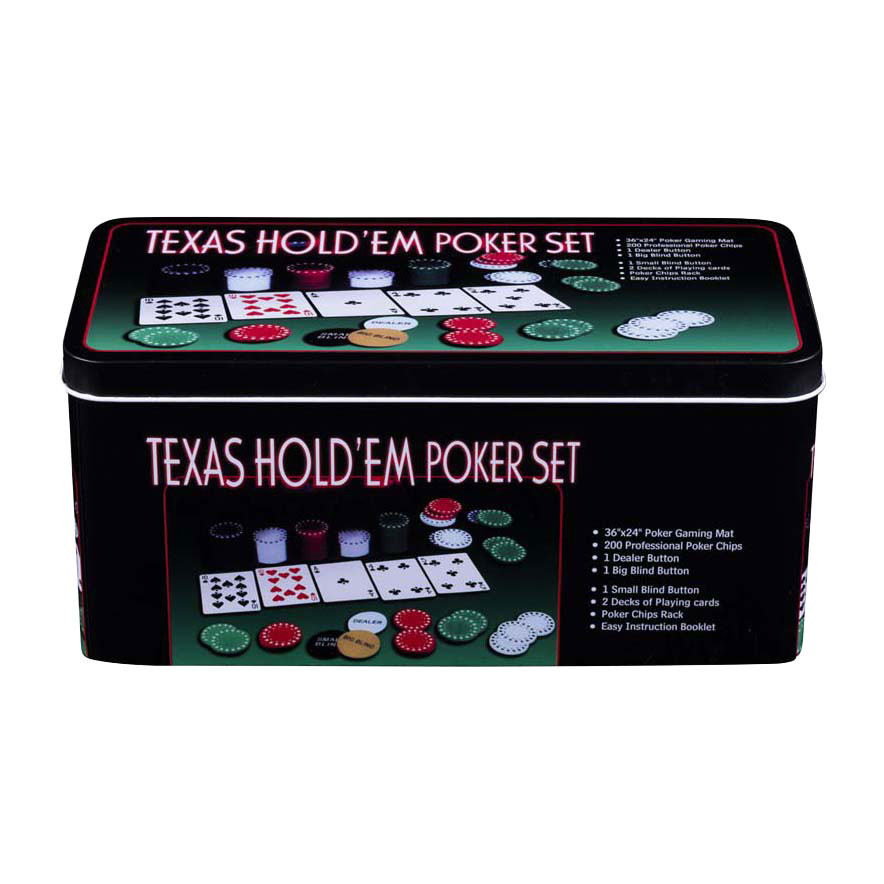 Pokerset Compleet met Kleed