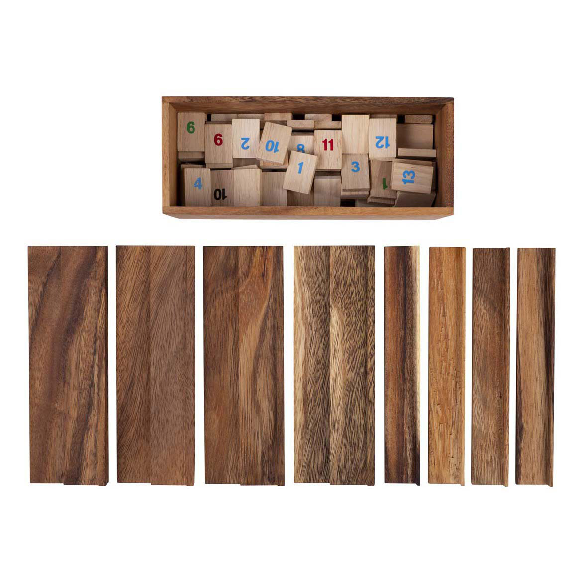 Houten Rummy Spel