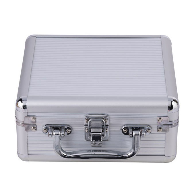 Domino Dubbel 12 Mexican Train in Aluminium Koffer