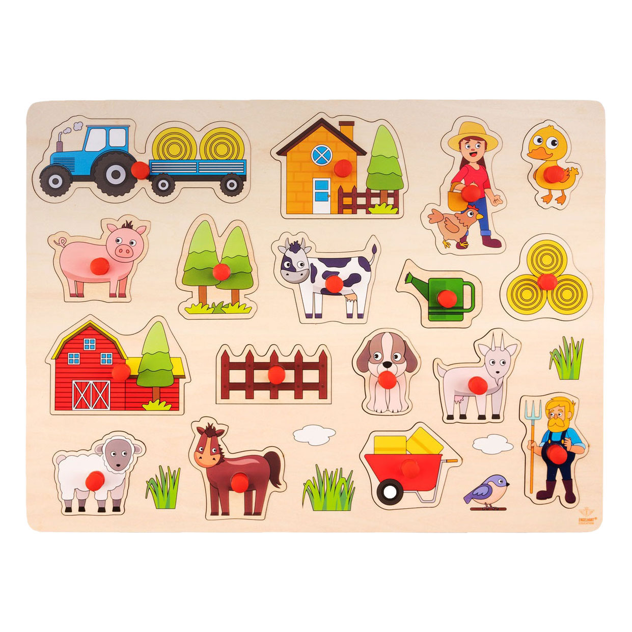 Noppenpuzzel Boerderij XXL