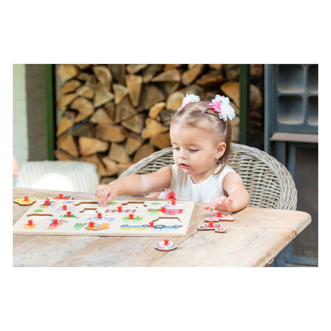 Noppenpuzzel Boerderij XXL