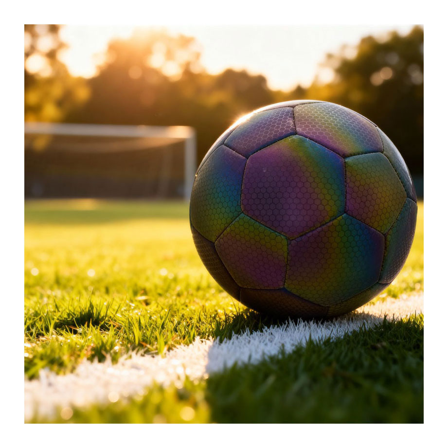 Fußball leuchtet im Dunkeln