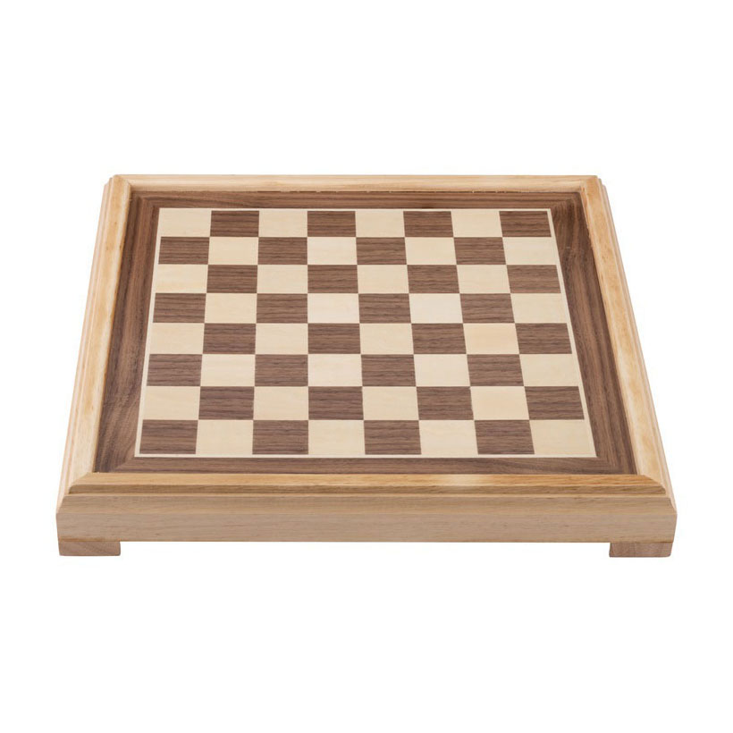 Échiquier de luxe en bois - 40x40cm
