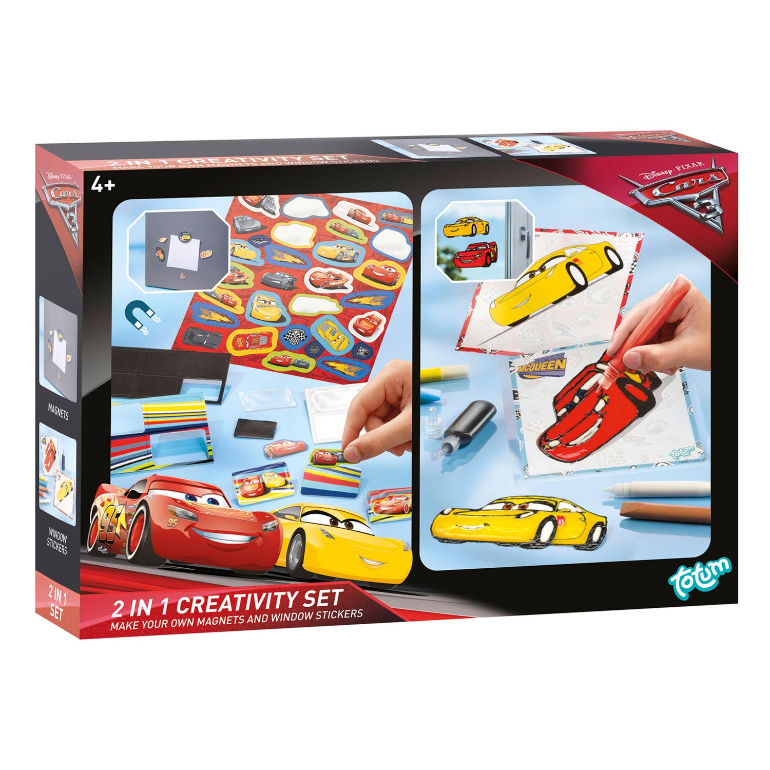 Totum Cars 3 Knutselset, 2in1