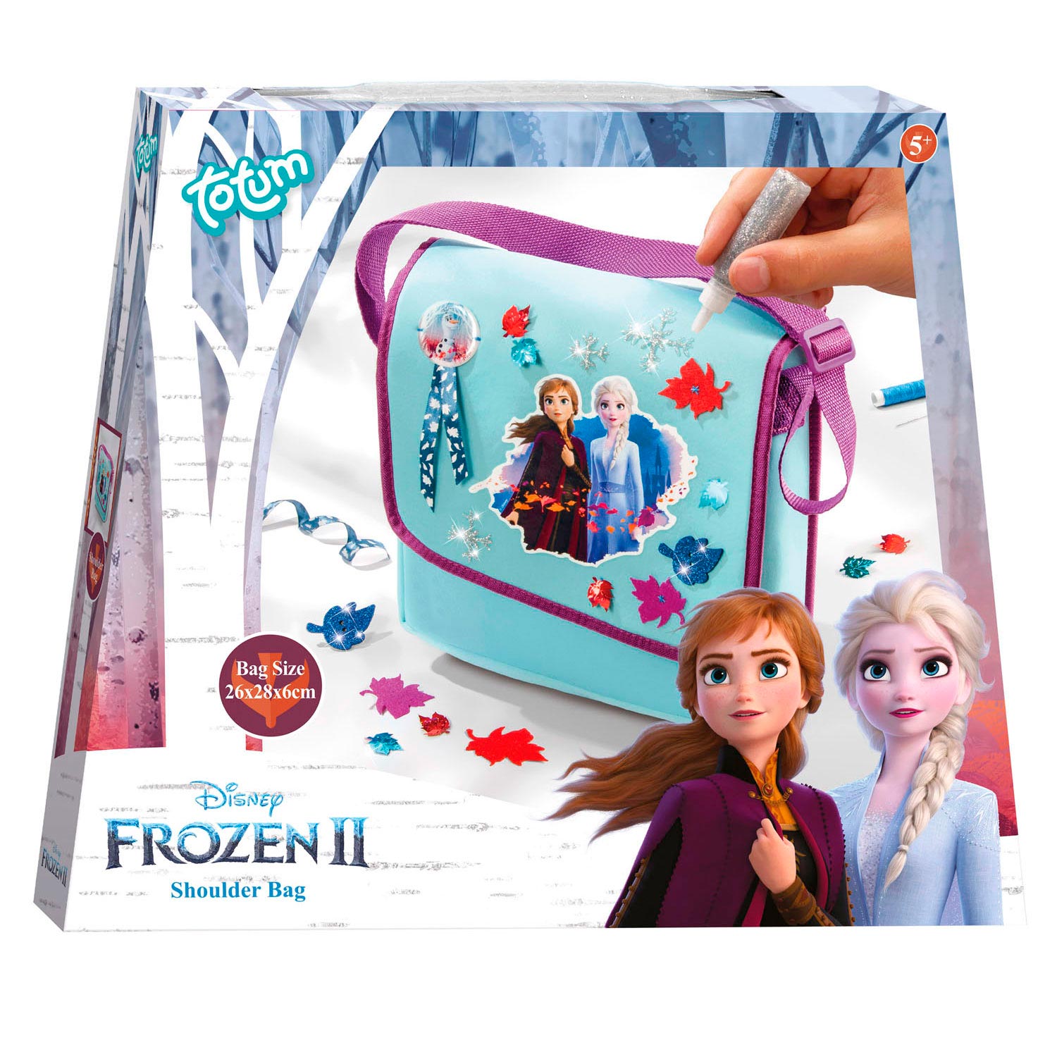 Totum Disney Frozen 2 – Dekorieren Sie Ihre Umhängetasche