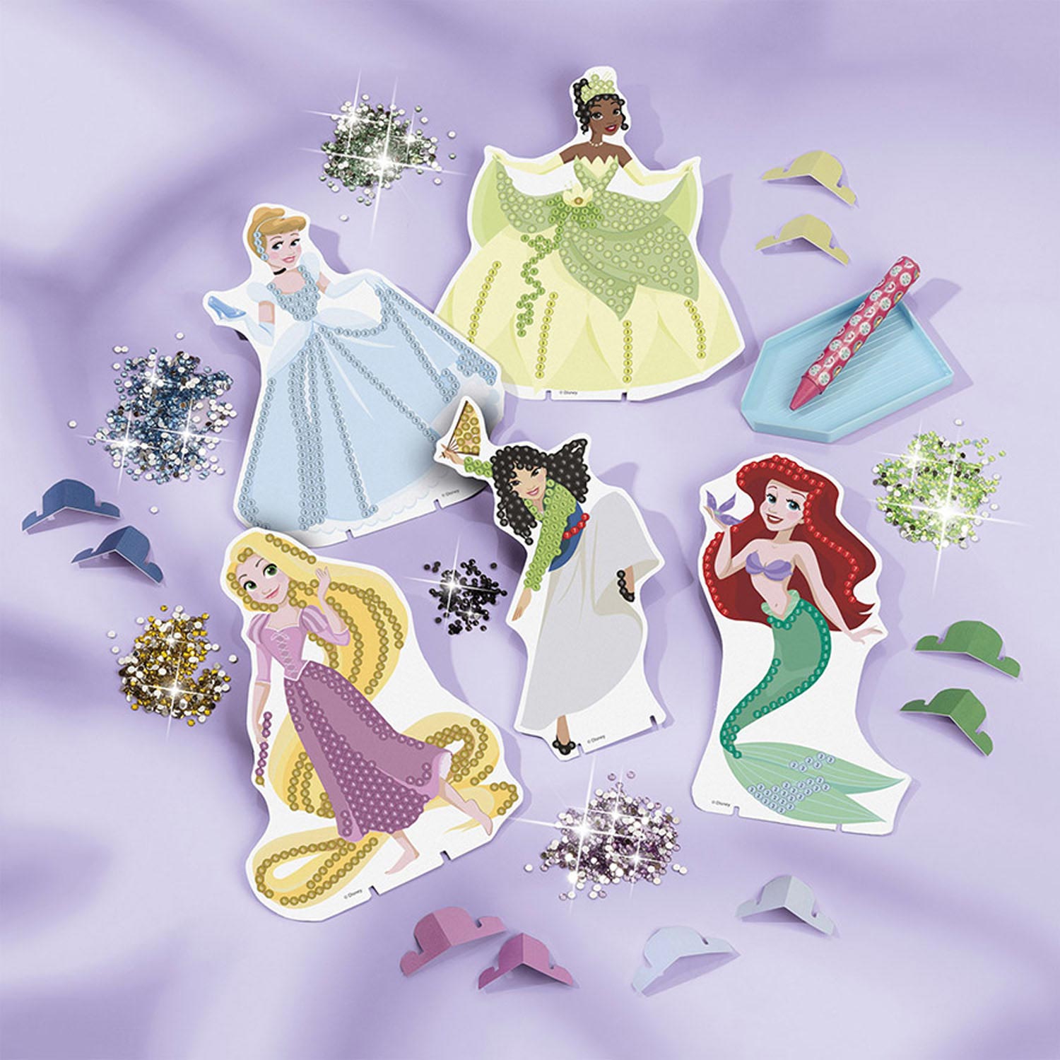 Totum Princesse Disney - Peinture au diamant