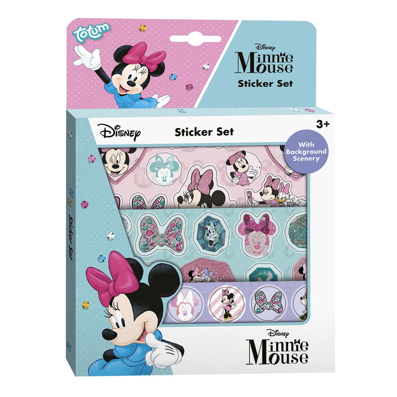 Totum Minnie Mouse Aufkleber-Set