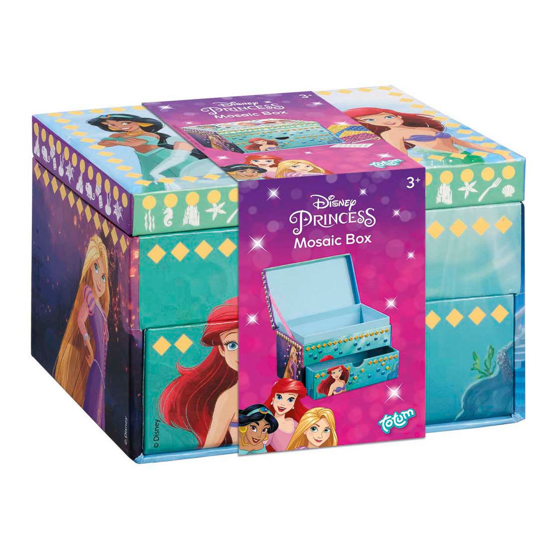 Totum Disney Prinses Mosaik-Schmuckschatulle herstellen