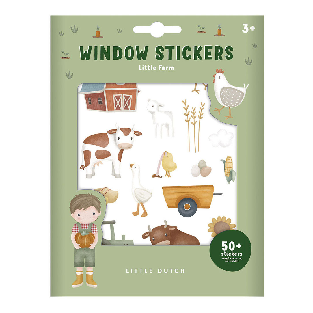 Little Dutch Raamstickerks Little Farm