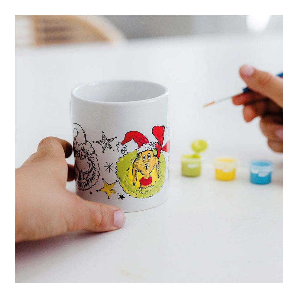 Totum Verf je eigen Mok Grinch