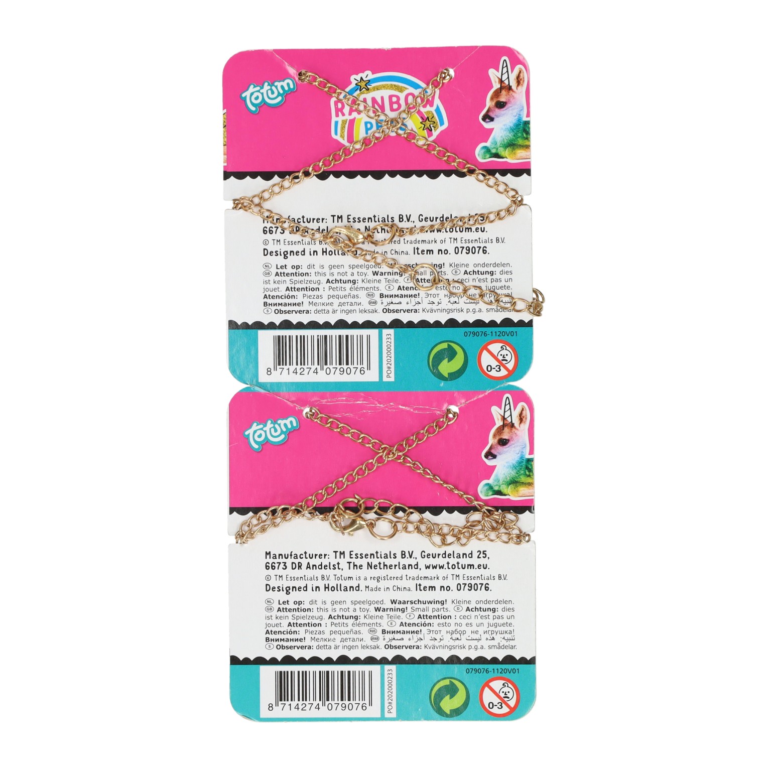 Rainbow Pets BFF Kettingen - 2st.