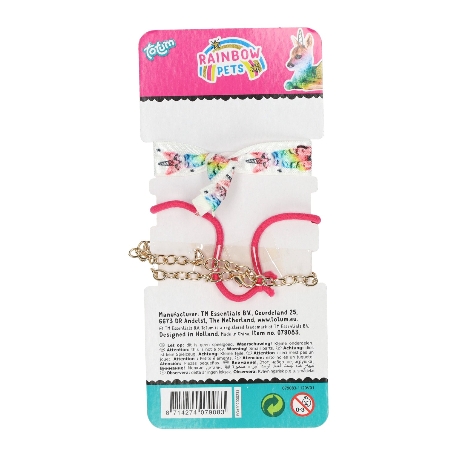 Rainbow Pets Armbanden - 3st.