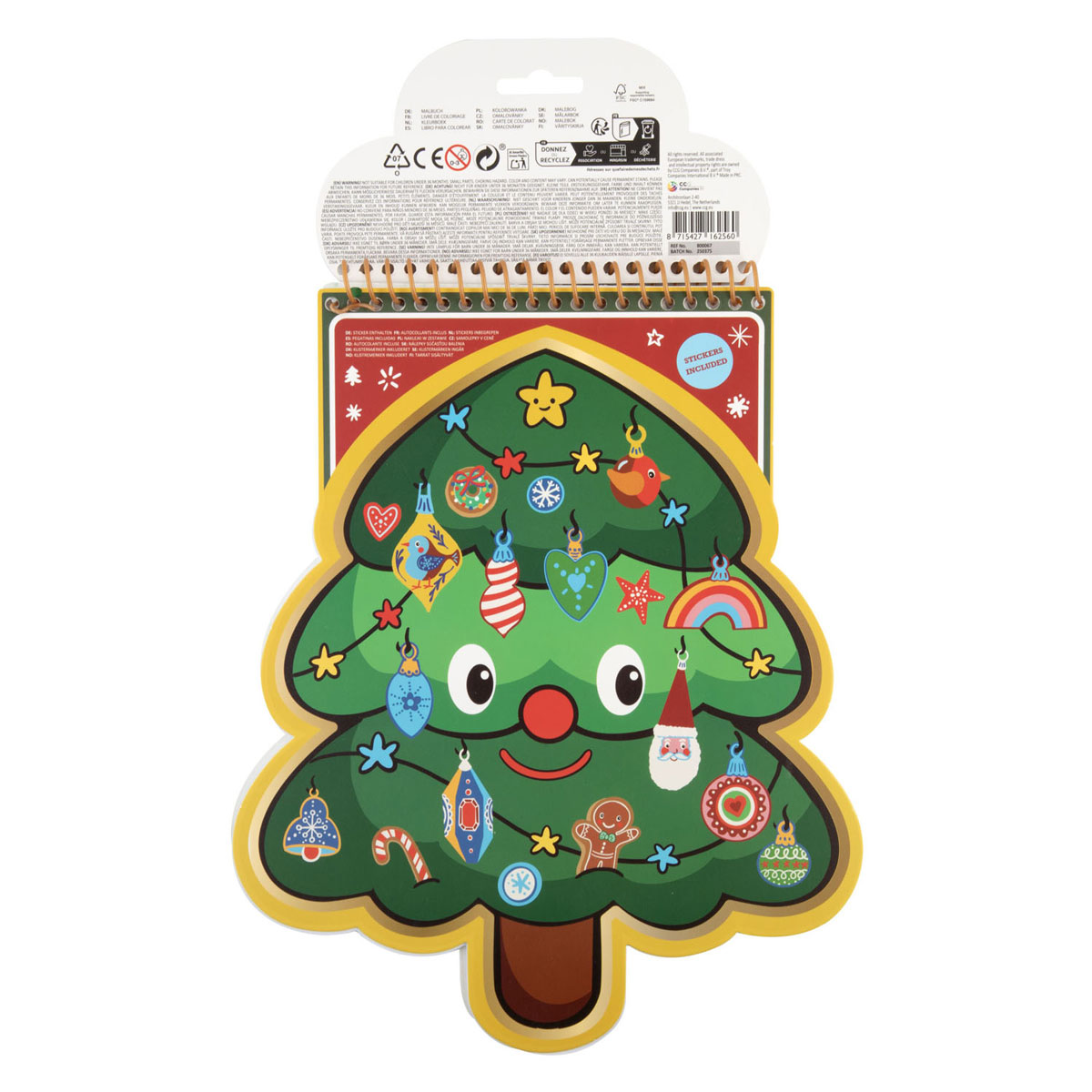 Livre de coloriage de Noël - 20 feuilles