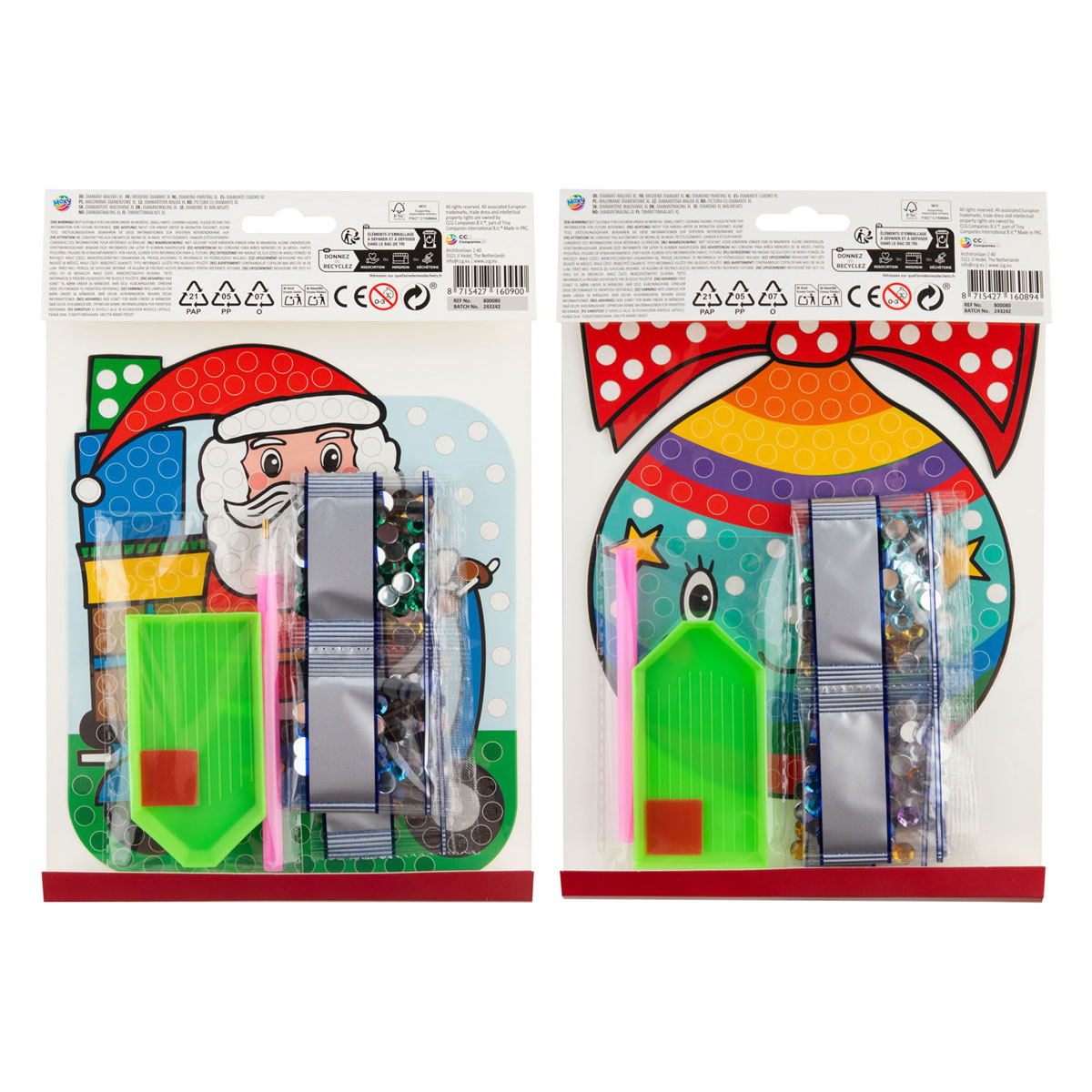 Diamond Painting Kerstmis XL Steentjes - A5