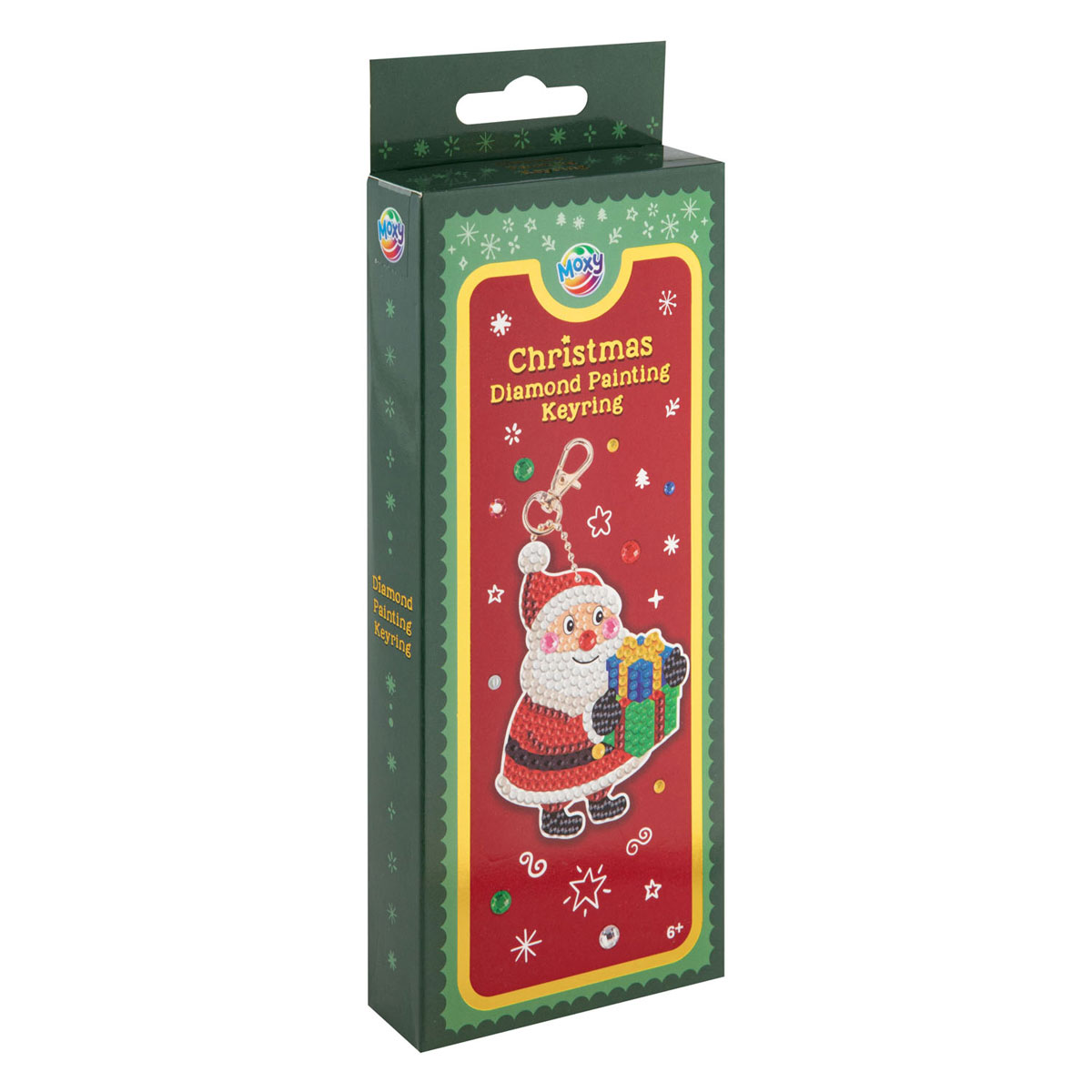 Porte-clés peinture diamant Noël