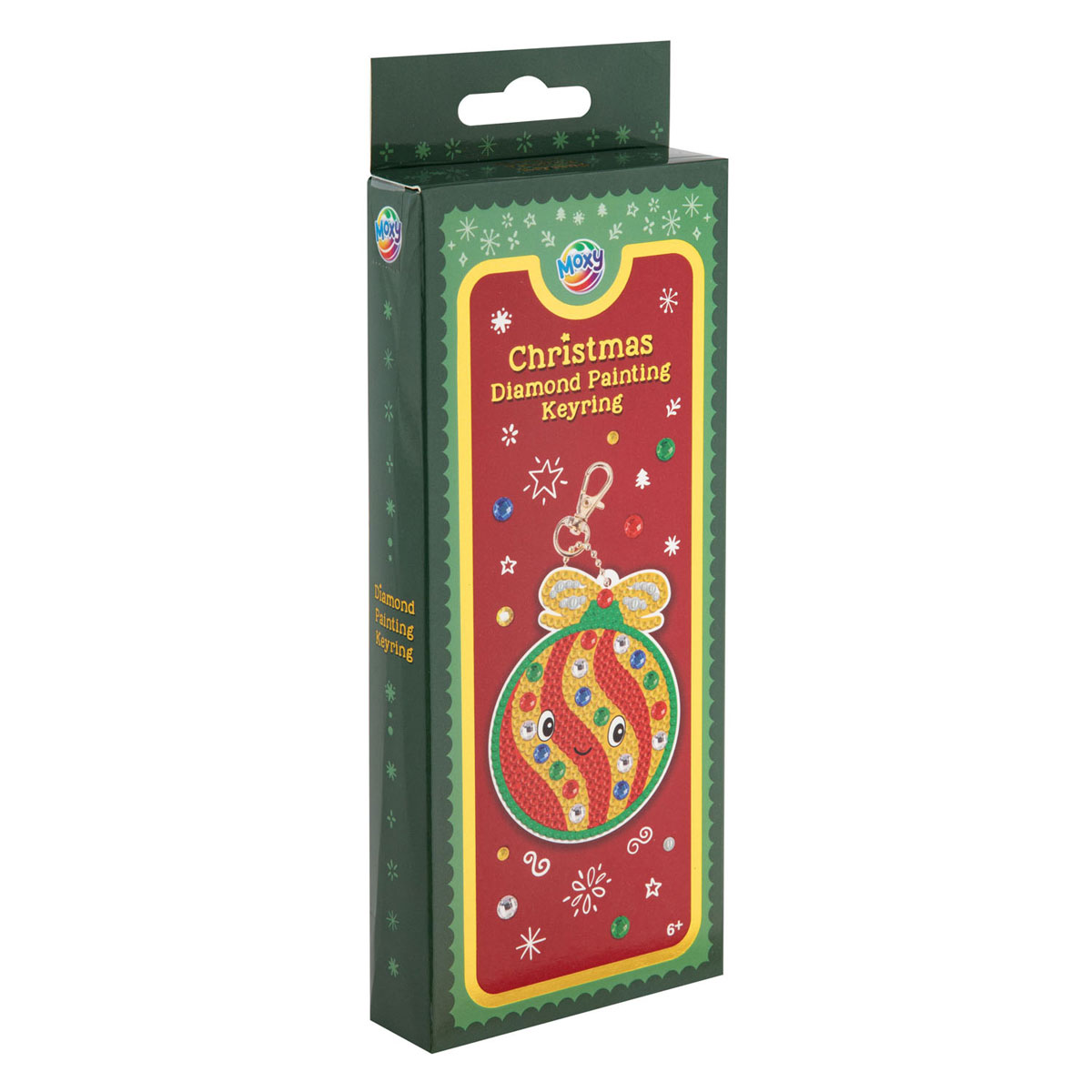 Porte-clés peinture diamant Noël