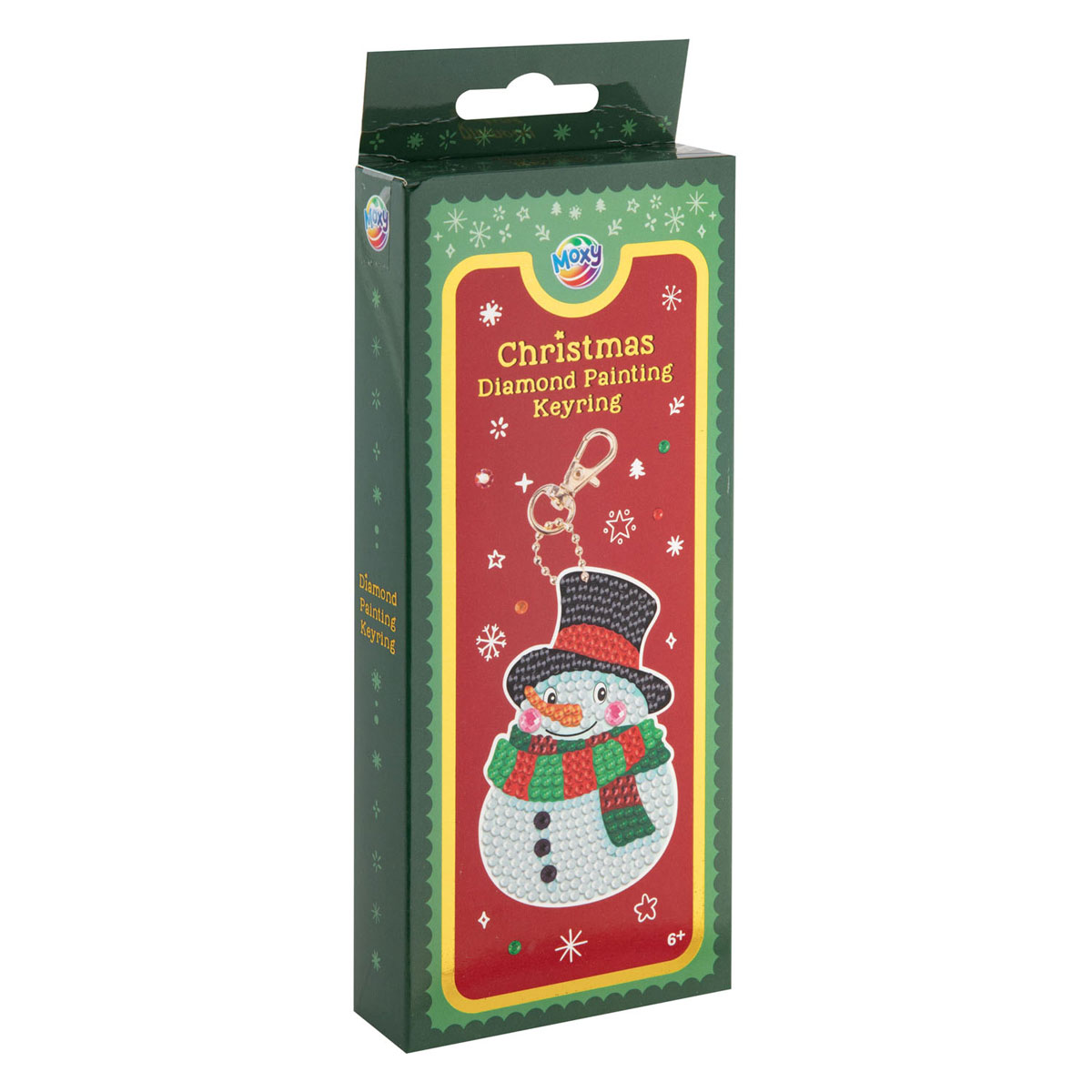 Porte-clés peinture diamant Noël