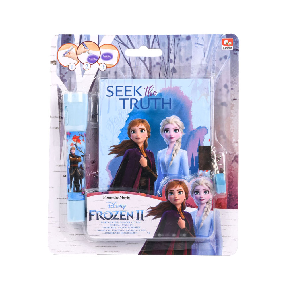 Disney Frozen II Geheim Dagboek met UV-pen