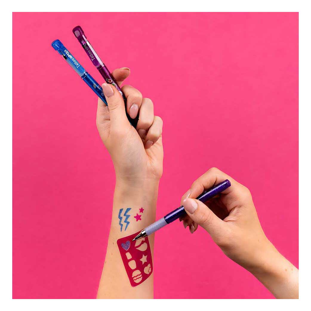 Create It! Stylos gel pour tatouage beauté, 6 pcs.