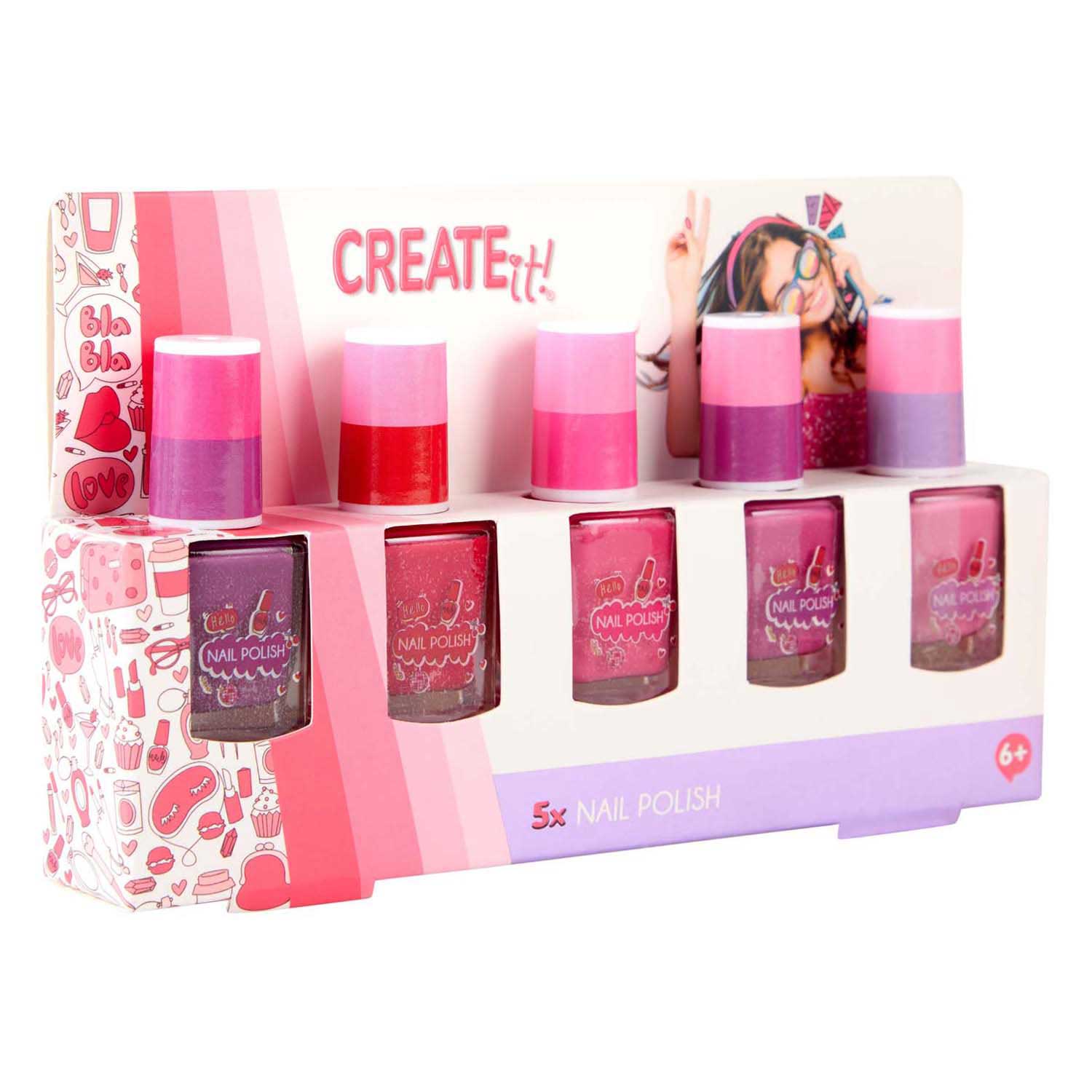 Create it! Nagellak, 5st.