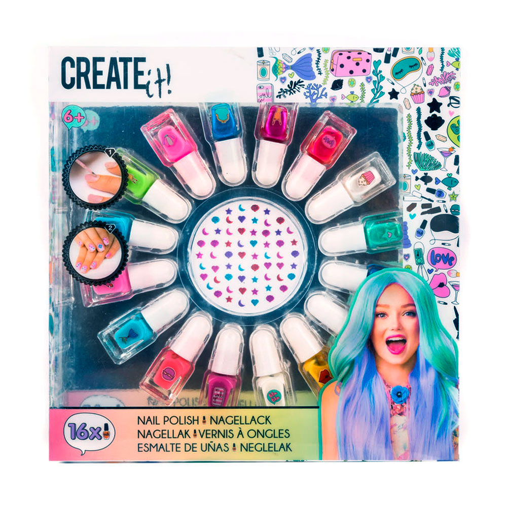 Create it! Beauty Nagellak Set, 16st.