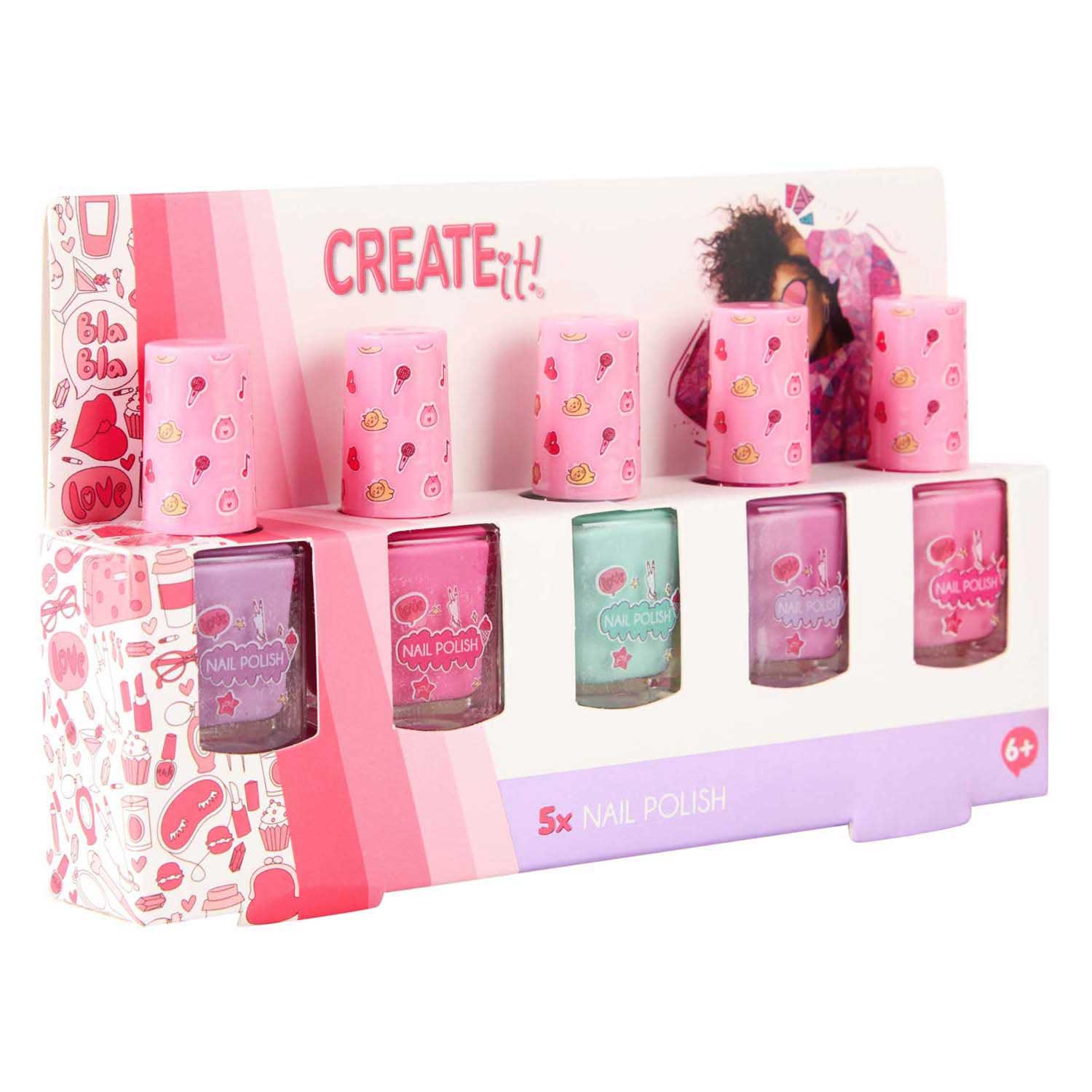 Create it! Nagellak, 5st.