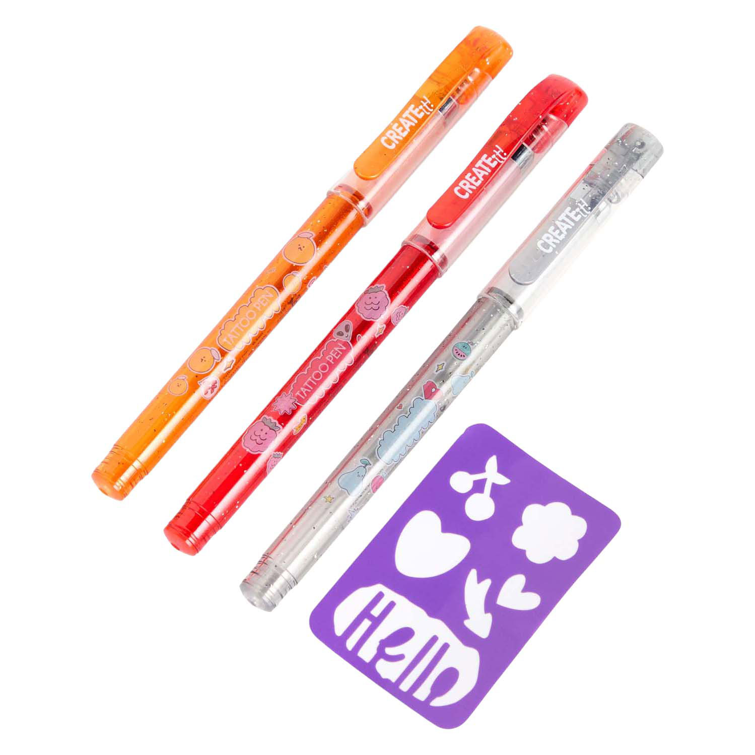 Stylos parfumés pour tatouage, 3 Create It! + modèle