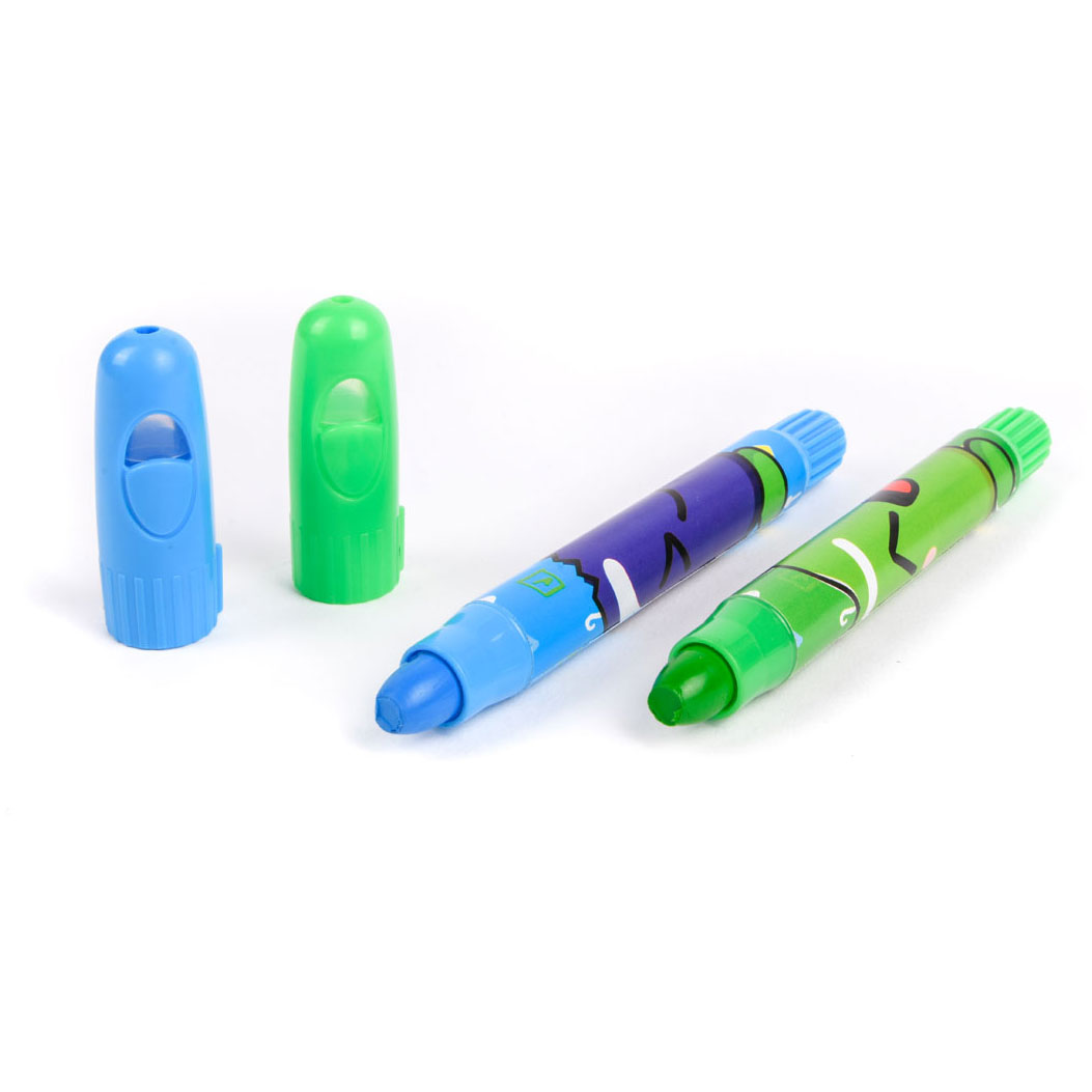 Crayons de couleur super doux Fruity Squad avec parfum, 4 pcs.