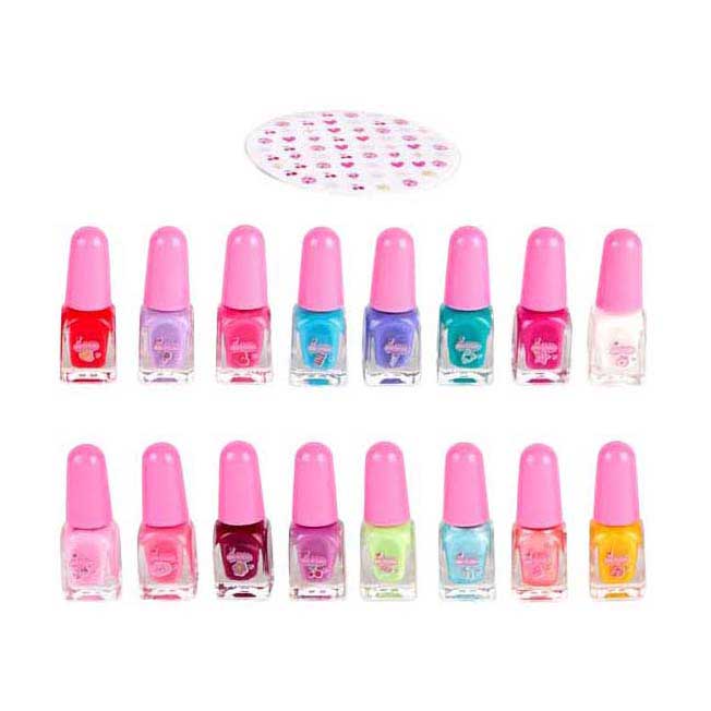 Create It! Set de vernis à ongles beauté avec roue, 16 pcs.
