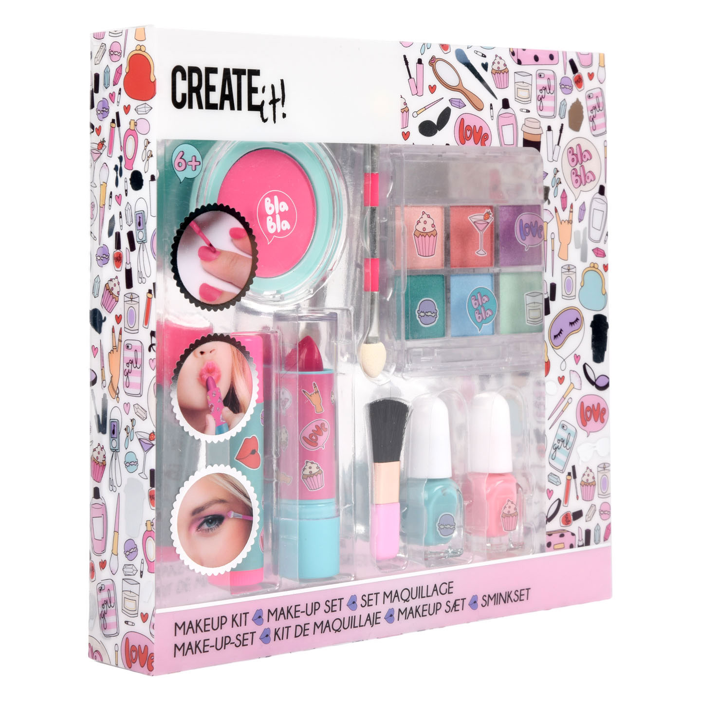 Create It! Set de maquillage beauté, 13 pcs.
