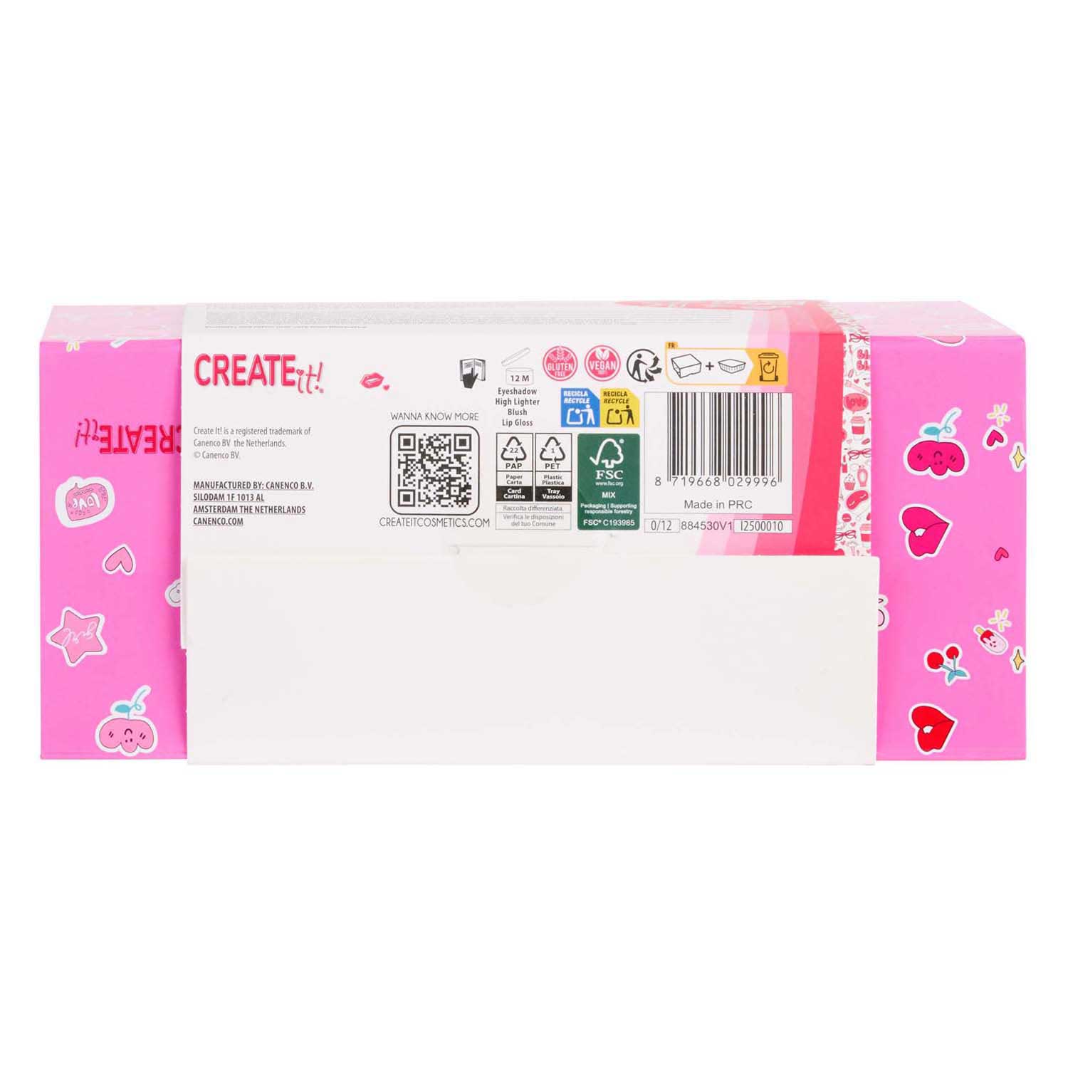 Create it! Beauty Beautycase 3 Laags