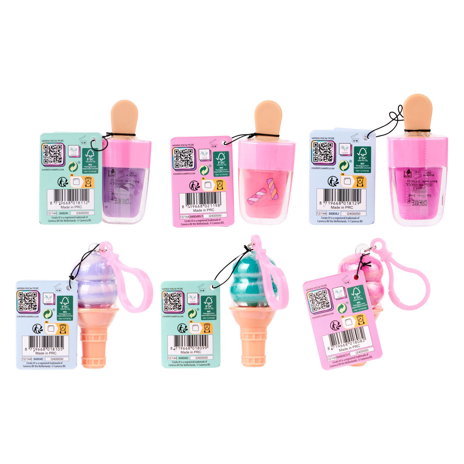 Create It! Gloss à lèvres Candy Explosion Lollipop