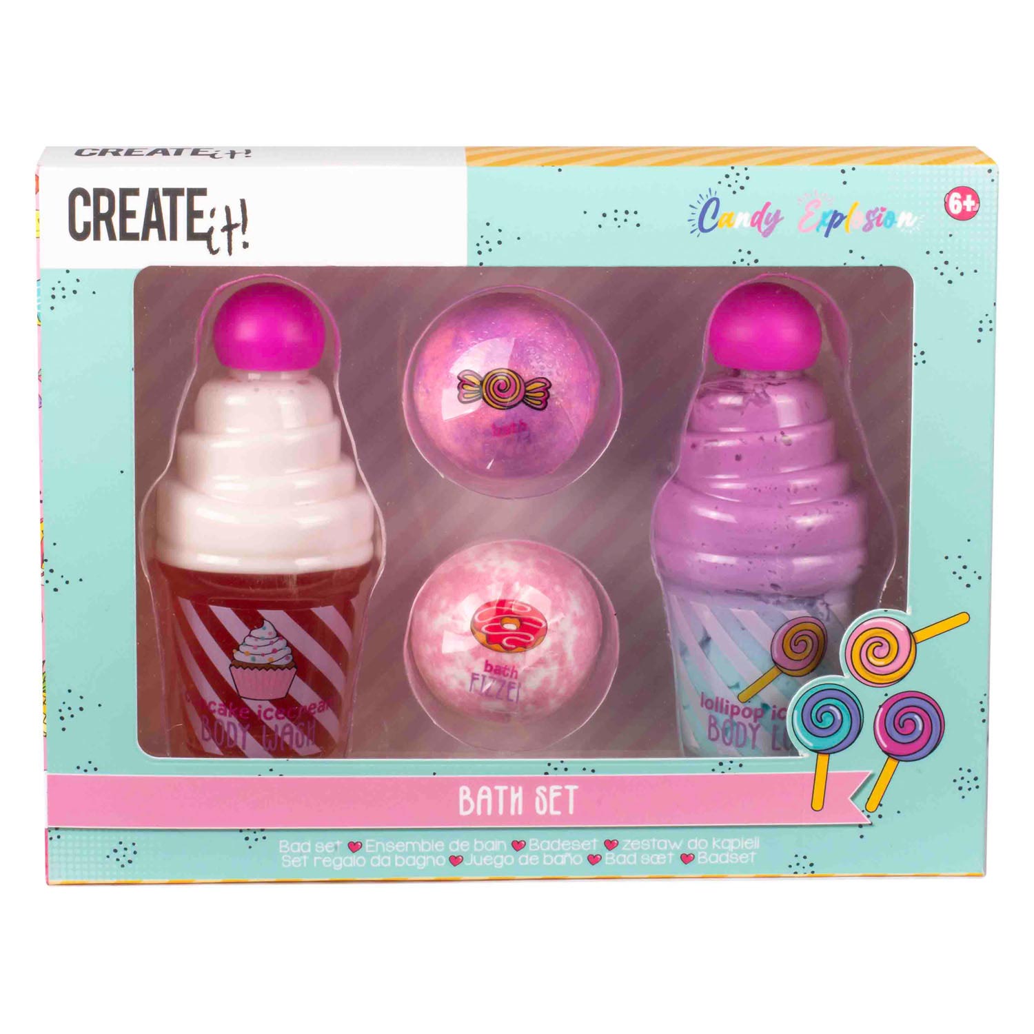 Create It! Candy Explosion Badeset