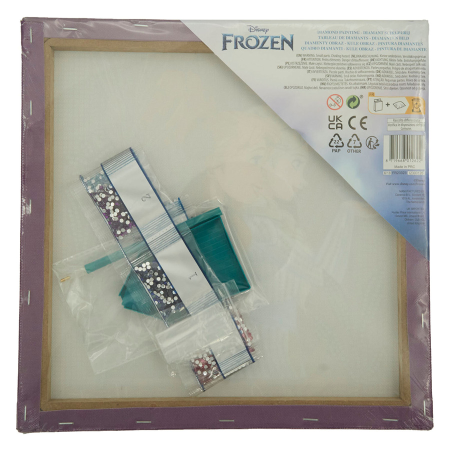 Frozen Diamond Painting Leinwand XL