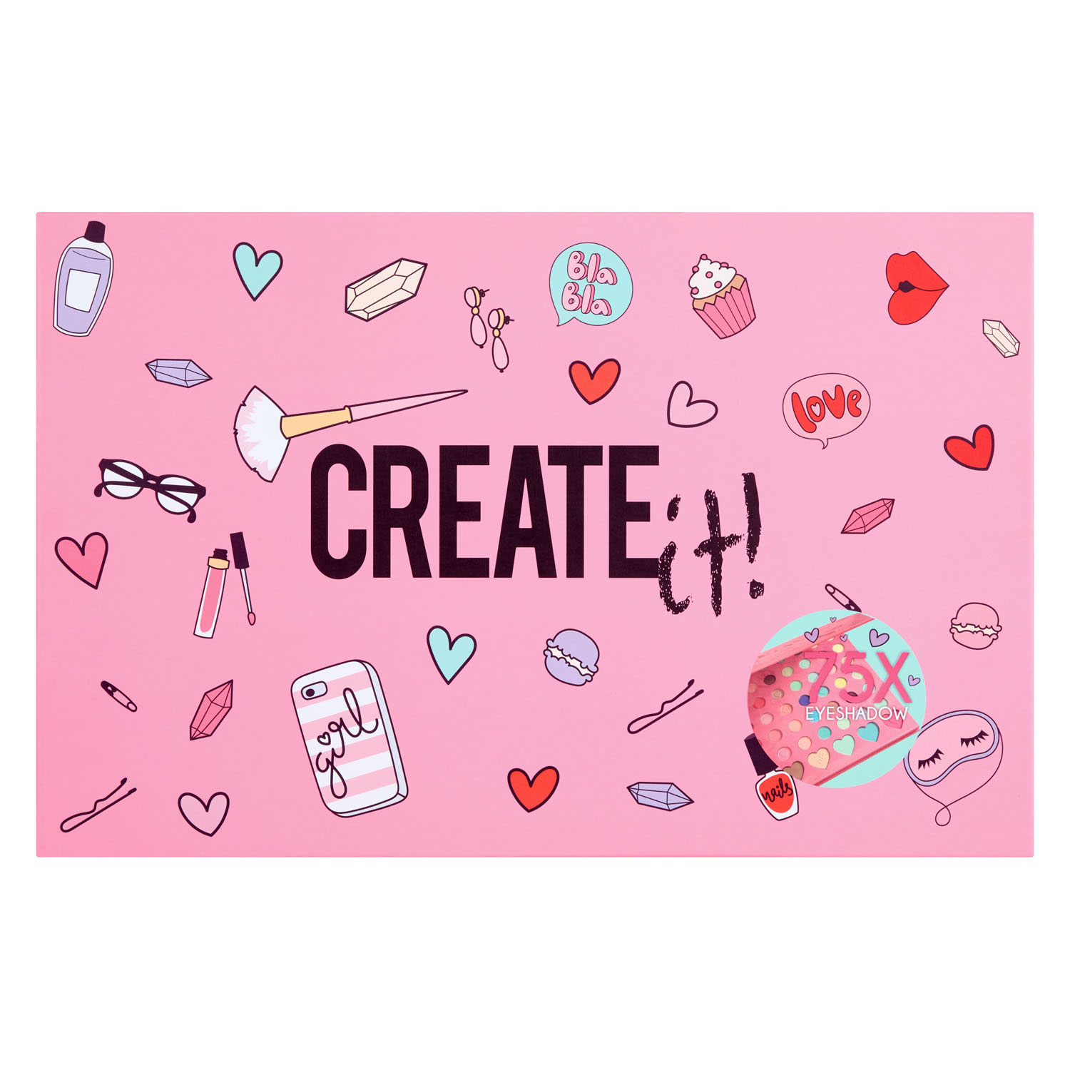 Create It! Lidschattenpalette XXL