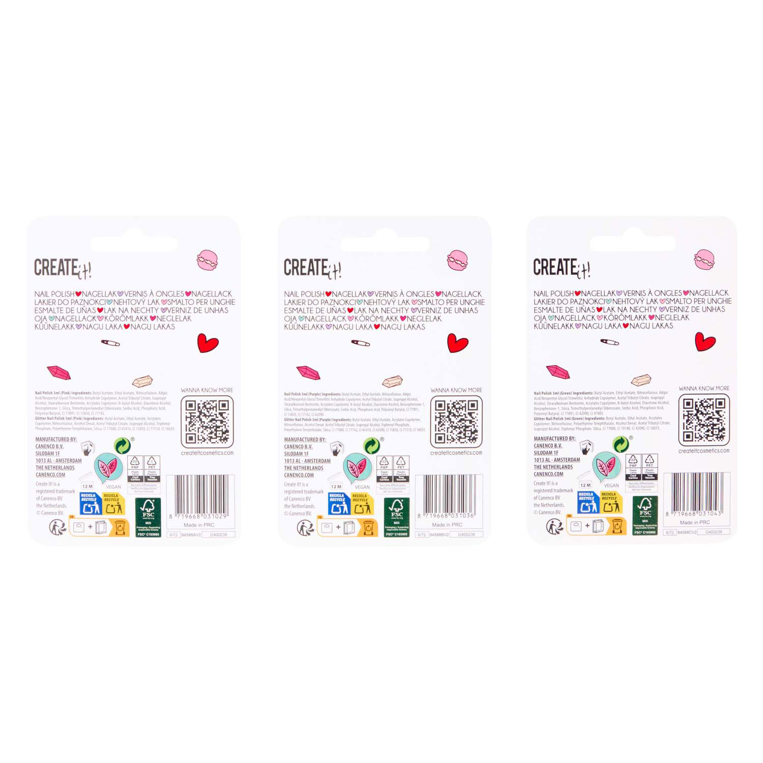 Create It! Vernis à Ongles Duo
