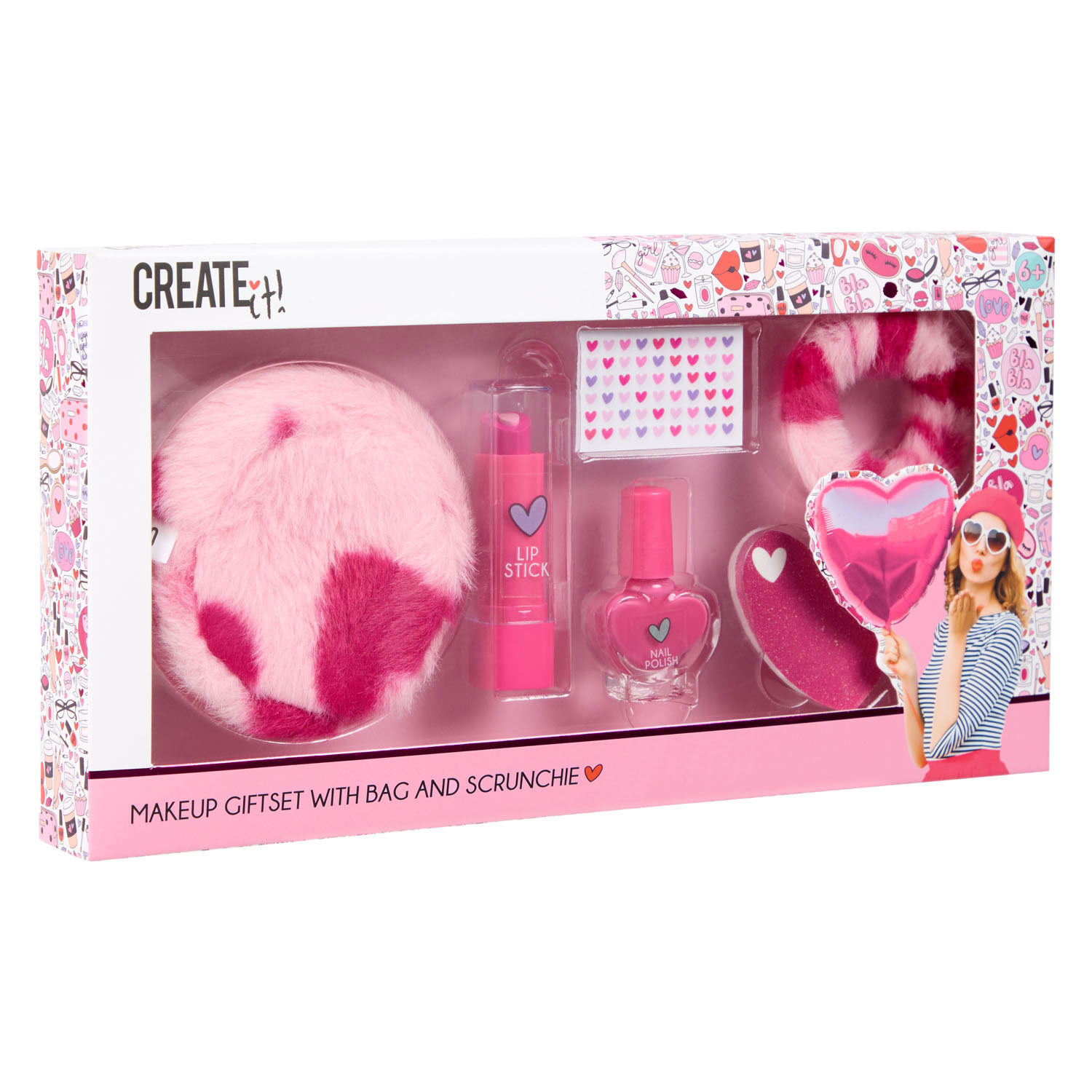 Create It! Herz-Make-up-Set Herzen