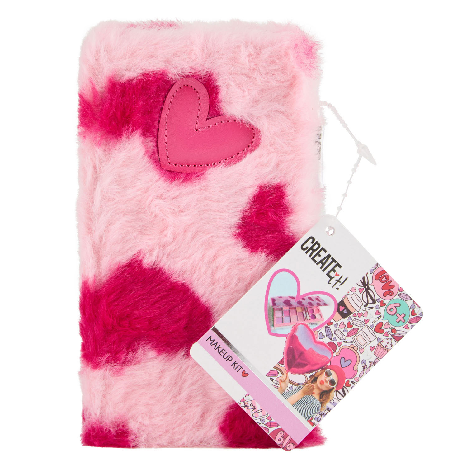 Create It! Carnet de Maquillage Coeur Fluffy