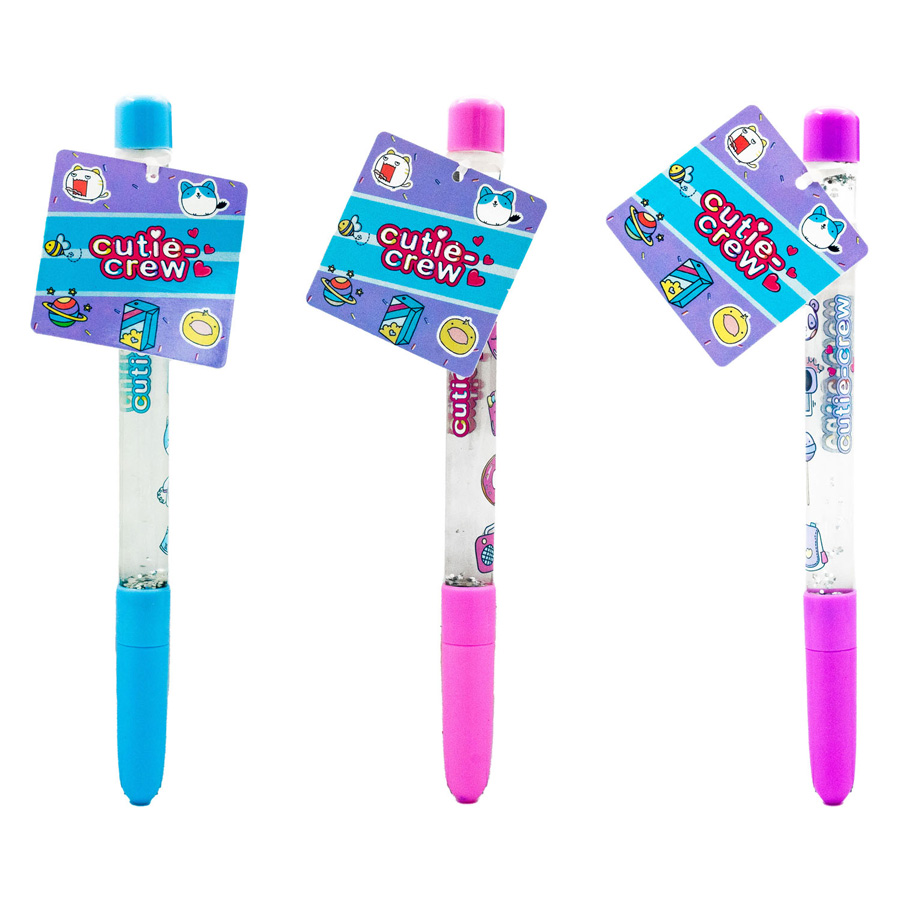 Cutie Crew Pen Eau Paillettes