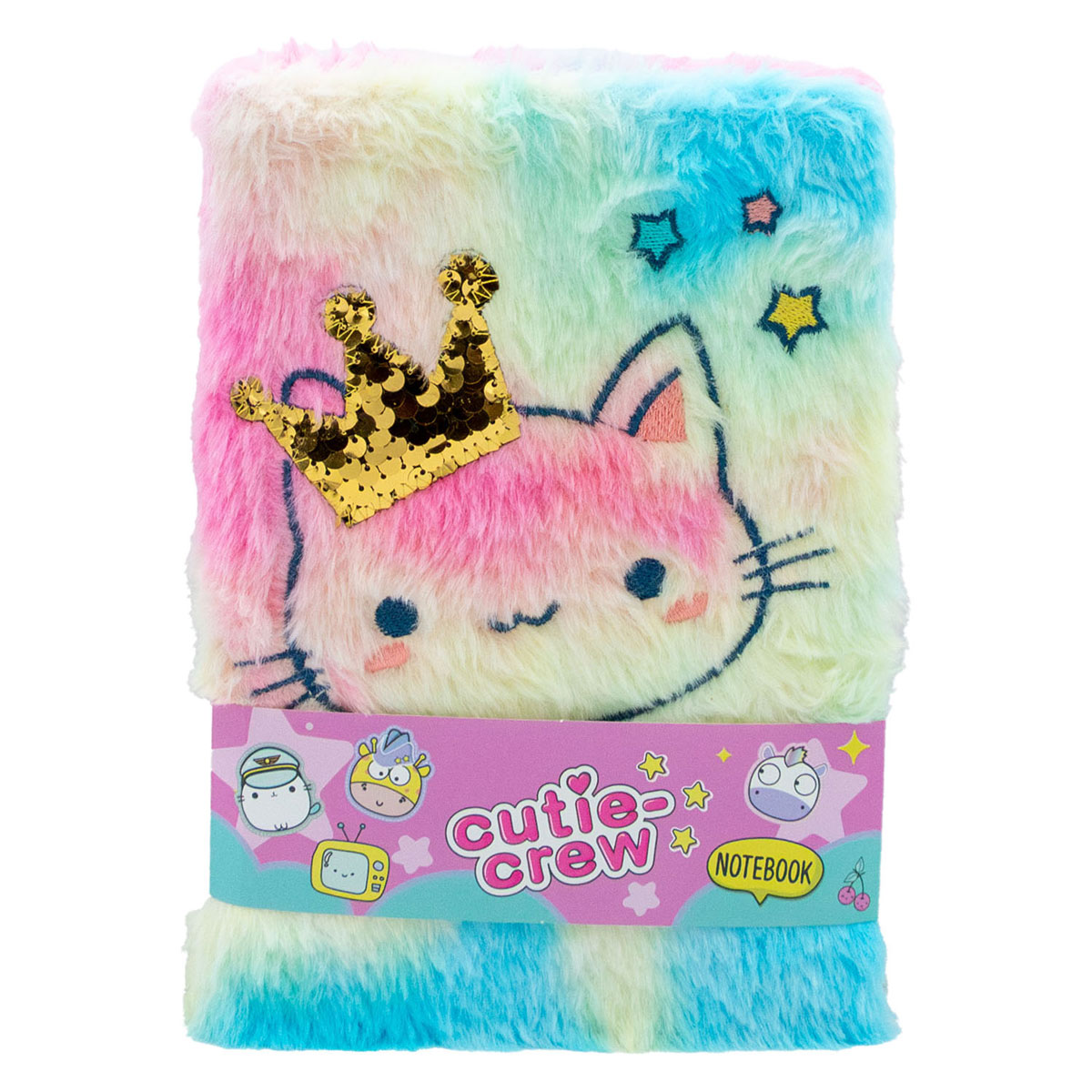 Cutie Crew Pluche Notitieboek