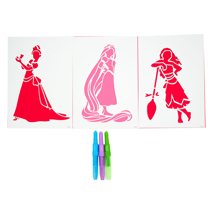 Ensemble de stylos soufflants Princesse Disney